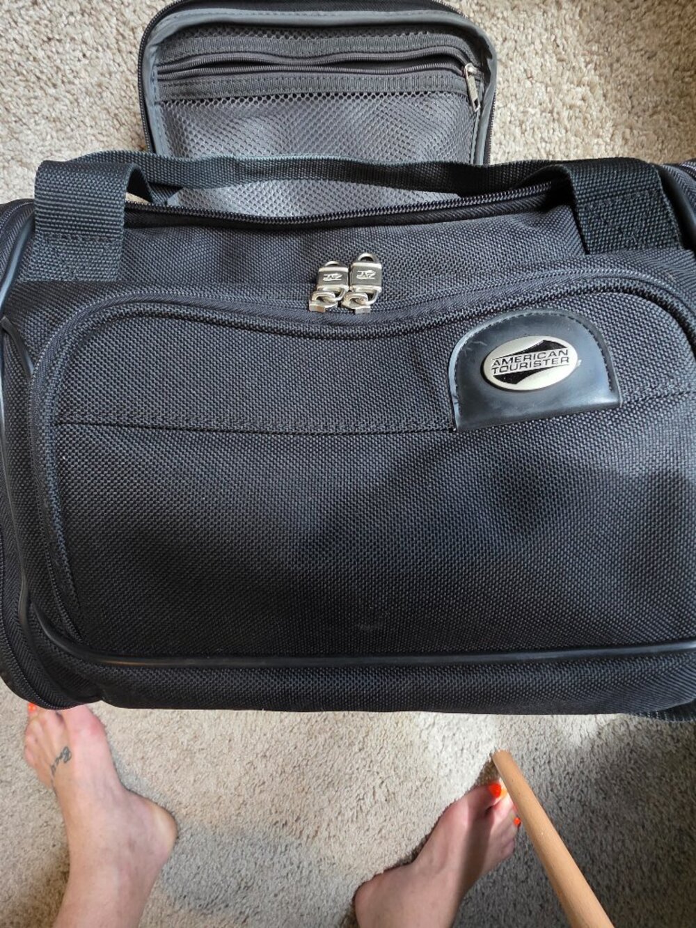 Large American Tourister Black